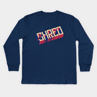 Shred Kids Long Sleeve T-Shirt